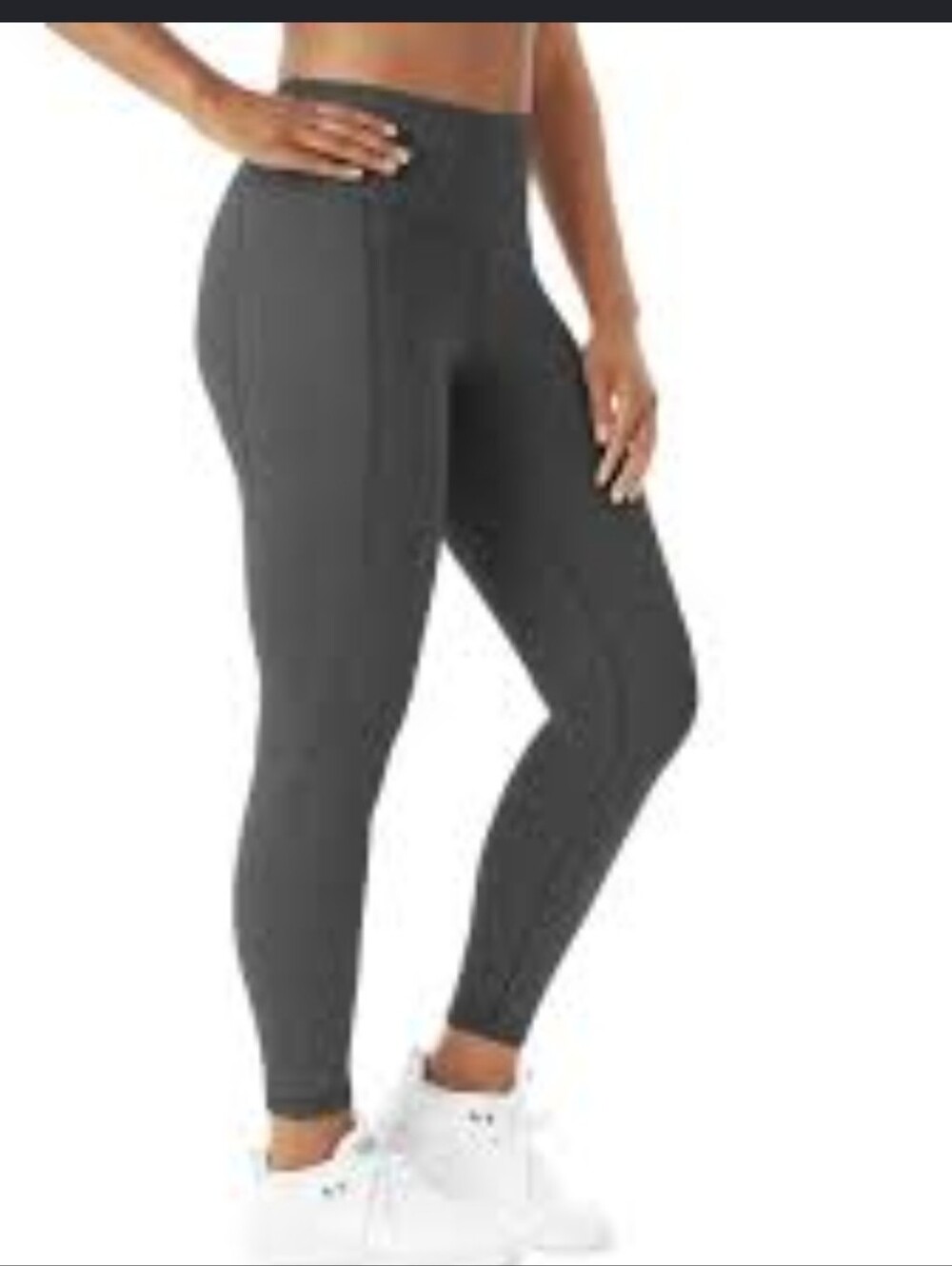Member's Mark High-Rise Leggings — Charcoal Gray